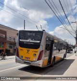 Viação Metrópole Paulista - Zona Leste 3 1607 na cidade de São Paulo, São Paulo, Brasil, por Andre Santos de Moraes. Número da foto: #:id.