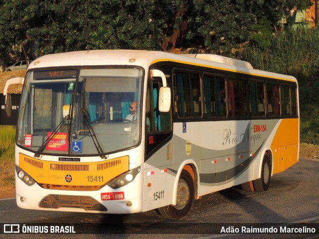 Rio Negro Fretamento e Turismo 15411 na cidade de Belo Horizonte, Minas Gerais, Brasil, por Adão Raimundo Marcelino. Número da foto: #8624188.
