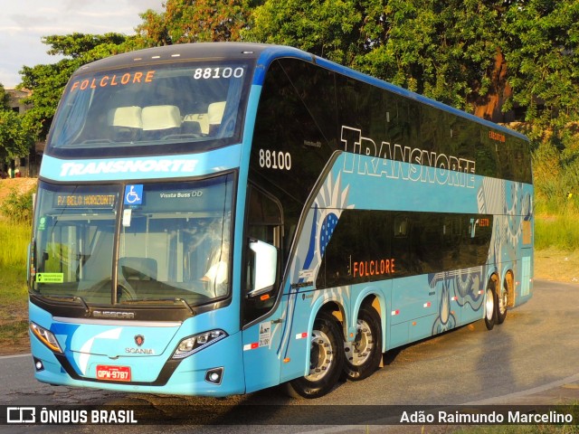 Transnorte - Transporte e Turismo Norte de Minas 88100 na cidade de Belo Horizonte, Minas Gerais, Brasil, por Adão Raimundo Marcelino. ID da foto: 8624104.