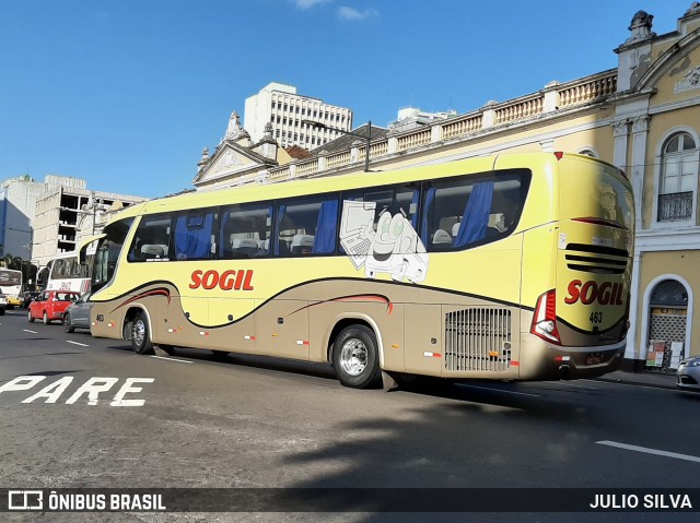 SOGIL - Sociedade de Ônibus Gigante Ltda. 463 na cidade de Porto Alegre, Rio Grande do Sul, Brasil, por JULIO SILVA. Número da foto: #8624491.