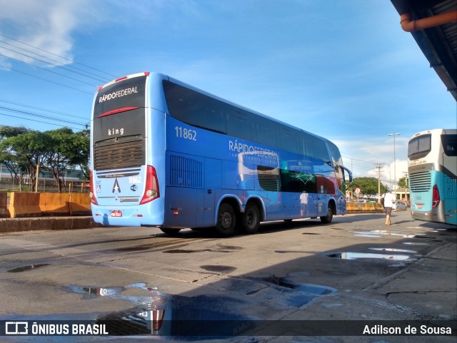 Rápido Federal 11862 na cidade de Taguatinga, Distrito Federal, Brasil, por Adilson de Sousa. ID da foto: 8622345.