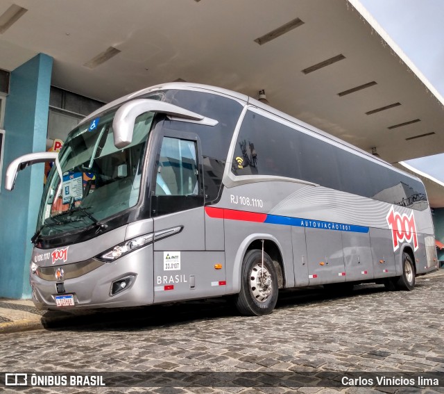 Auto Viação 1001 RJ 108.1110 na cidade de Araruama, Rio de Janeiro, Brasil, por Carlos Vinícios lima. Número da foto: #8622488.