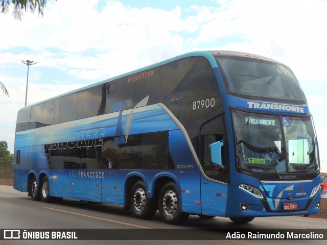 Transnorte - Transporte e Turismo Norte de Minas 87900 na cidade de Belo Horizonte, Minas Gerais, Brasil, por Adão Raimundo Marcelino. ID da foto: 8624092.