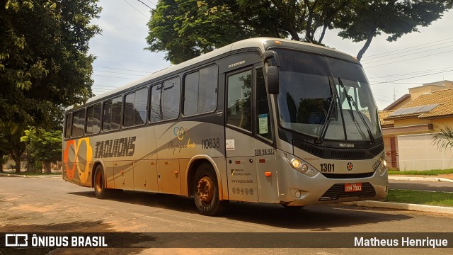 Táquions Turismo 1301 na cidade de Deodápolis, Mato Grosso do Sul, Brasil, por Matheus Henrique. ID da foto: 8622656.