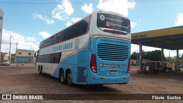 Emtram 5390 na cidade de Barra da Estiva, Bahia, Brasil, por Flávio  Santos. Número da foto: #8624997.