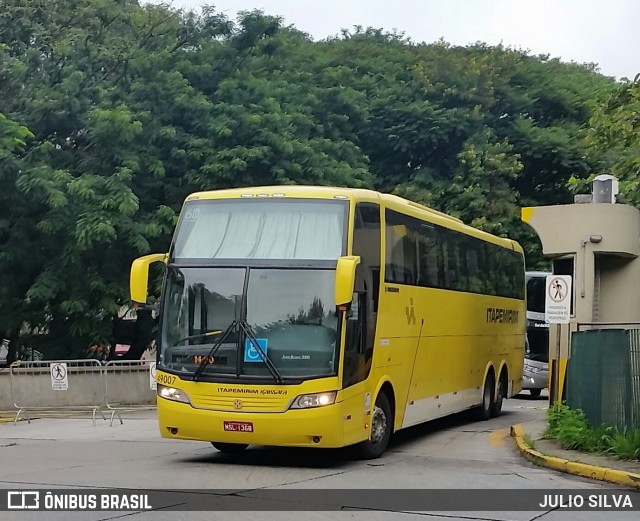 Viação Itapemirim 49007 na cidade de São Paulo, São Paulo, Brasil, por JULIO SILVA. ID da foto: 8625075.