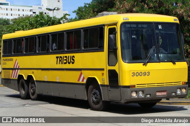 Viação Itapemirim 30093 na cidade de São Paulo, São Paulo, Brasil, por Diego Almeida Araujo. Número da foto: #8626622.