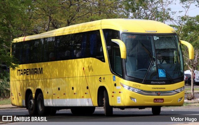 Viação Itapemirim 60079 na cidade de Teresina, Piauí, Brasil, por Victor Hugo. Número da foto: #8627457.