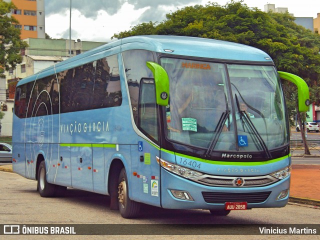 Viação Garcia 16404 na cidade de Sorocaba, São Paulo, Brasil, por Vinicius Martins. Número da foto: #8626215.