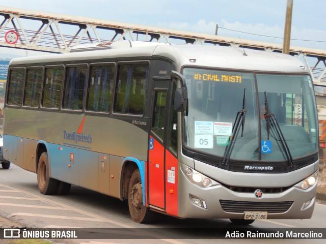 Transfigueiredo Transportes e Serviços 3186 na cidade de Belo Horizonte, Minas Gerais, Brasil, por Adão Raimundo Marcelino. ID da foto: 8627395.