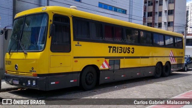 Ônibus Particulares 21001 na cidade de Vitória, Espírito Santo, Brasil, por Carlos Gabriel  Malacarne. ID da foto: 8624975.