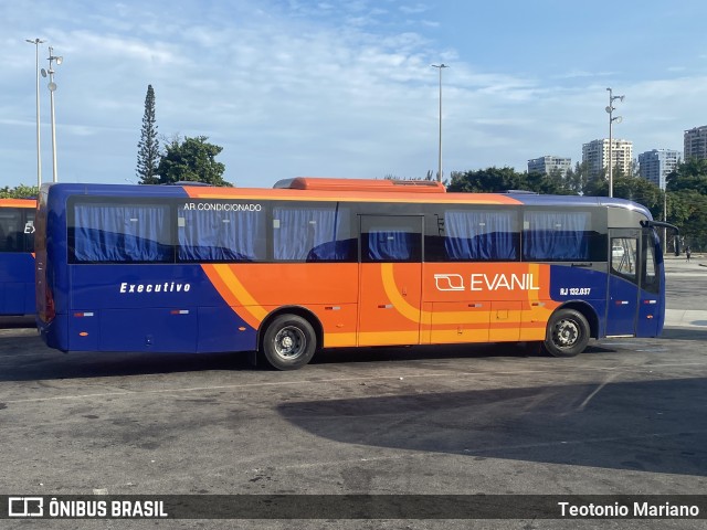 Evanil Transportes e Turismo RJ 132.037 na cidade de Rio de Janeiro, Rio de Janeiro, Brasil, por Teotonio Mariano. ID da foto: 8625173.