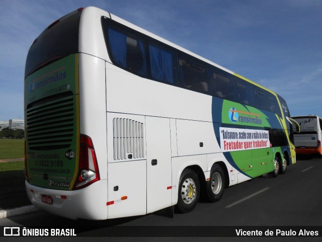 Transirmãos Turismo 17000 na cidade de Brasília, Distrito Federal, Brasil, por Vicente de Paulo Alves. ID da foto: 8625265.