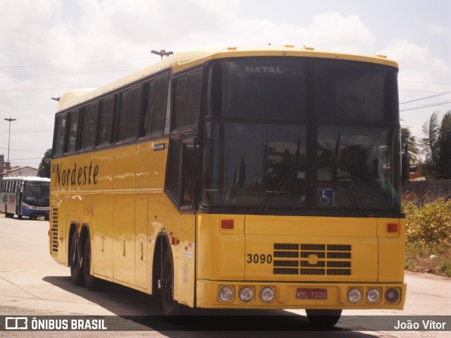 Viação Nordeste 3090 na cidade de Natal, Rio Grande do Norte, Brasil, por João Vítor. Número da foto: #8625865.