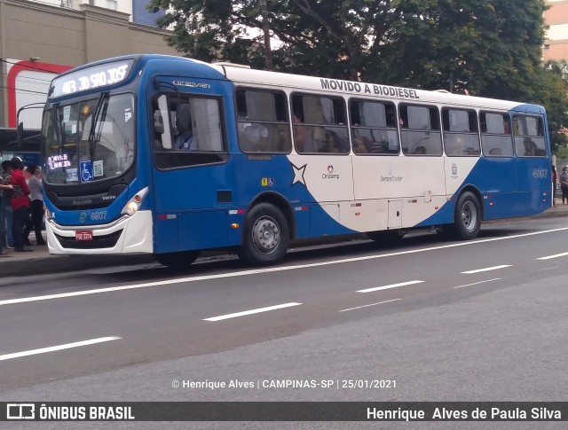 Onicamp Transporte Coletivo 4907 na cidade de Campinas, São Paulo, Brasil, por Henrique Alves de Paula Silva. Número da foto: #8625230.