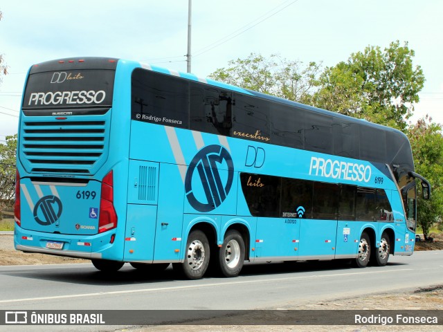 Auto Viação Progresso 6199 na cidade de Maceió, Alagoas, Brasil, por Rodrigo Fonseca. ID da foto: 8627404.