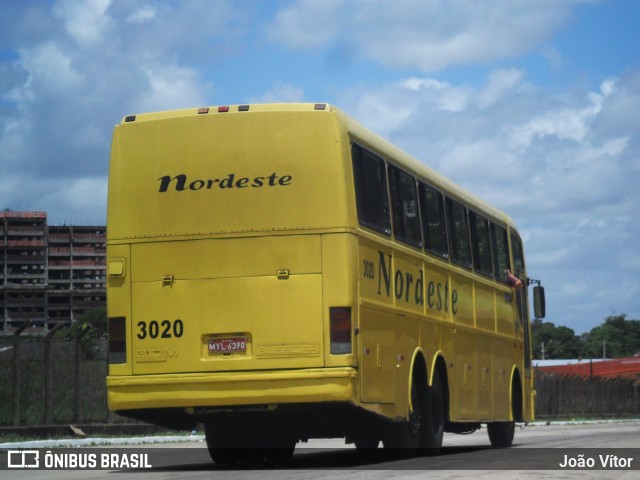 Viação Nordeste 3020 na cidade de Natal, Rio Grande do Norte, Brasil, por João Vítor. Número da foto: #8625869.