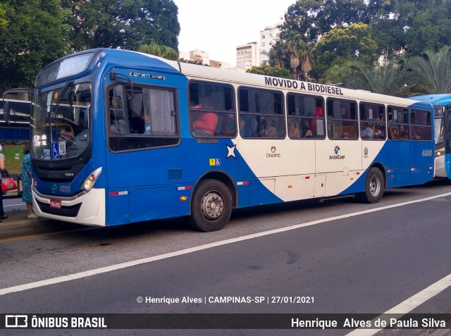 Onicamp Transporte Coletivo 4906 na cidade de Campinas, São Paulo, Brasil, por Henrique Alves de Paula Silva. Número da foto: #8625231.