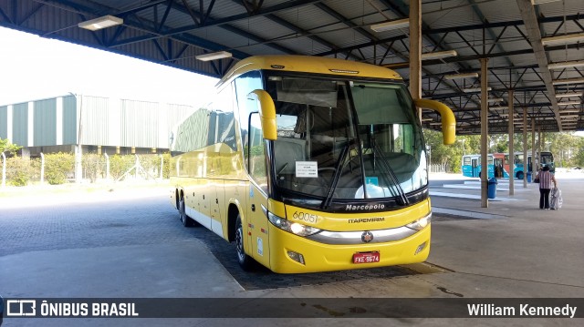 Viação Itapemirim 60051 na cidade de Vila Velha, Espírito Santo, Brasil, por William Kennedy. Número da foto: #8624951.