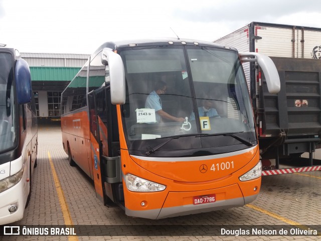 ITT - Itatiba Transporte e Turismo 41001 na cidade de Louveira, São Paulo, Brasil, por Douglas Nelson de Oliveira. Número da foto: #8625196.