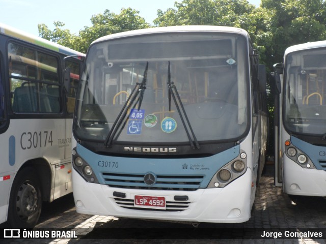 Transportes Futuro C30170 na cidade de Rio de Janeiro, Rio de Janeiro, Brasil, por Jorge Gonçalves. Número da foto: #8628699.