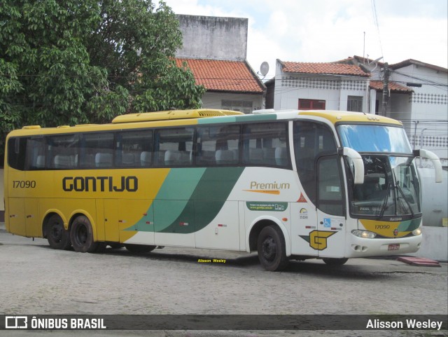 Empresa Gontijo de Transportes 17090 na cidade de Fortaleza, Ceará, Brasil, por Alisson Wesley. ID da foto: 8628311.