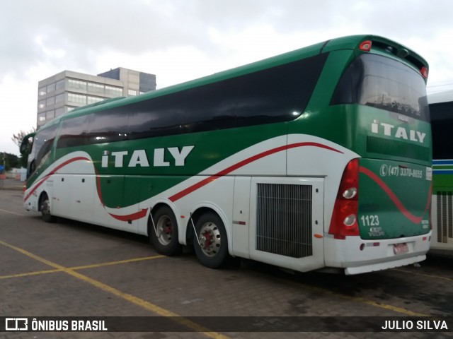 Italy Transporte e Turismo 1123 na cidade de Porto Alegre, Rio Grande do Sul, Brasil, por JULIO SILVA. ID da foto: 8629563.