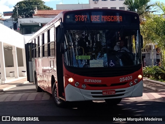 Autotrans > Turilessa 25403 na cidade de Brumadinho, Minas Gerais, Brasil, por Kaique Marquês Medeiros . ID da foto: 8627557.