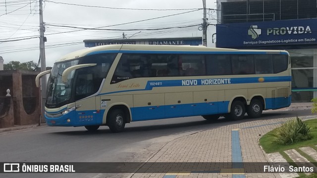 Viação Novo Horizonte 1024811 na cidade de Barra da Estiva, Bahia, Brasil, por Flávio  Santos. ID da foto: 8627910.