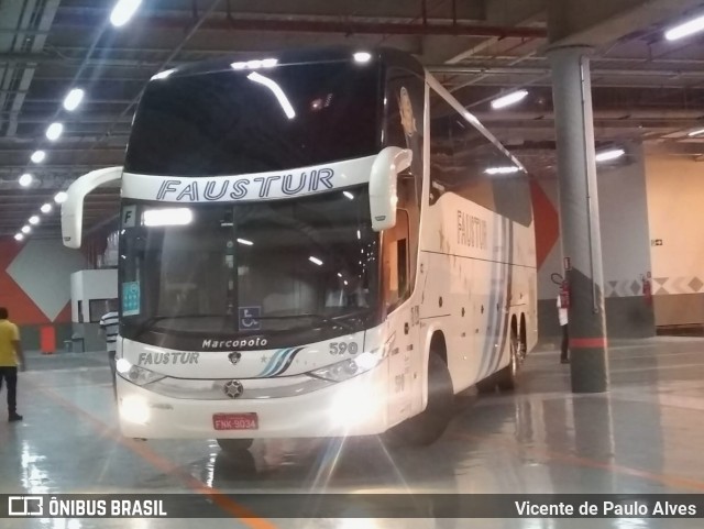 Faustur Turismo 590 na cidade de São Paulo, São Paulo, Brasil, por Vicente de Paulo Alves. Número da foto: #8628406.