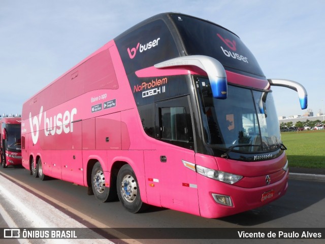 Buser Brasil Tecnologia 4654 na cidade de Brasília, Distrito Federal, Brasil, por Vicente de Paulo Alves. Número da foto: #8628444.