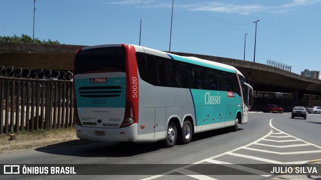 Empresa de Ônibus Nossa Senhora da Penha 50020 na cidade de Porto Alegre, Rio Grande do Sul, Brasil, por JULIO SILVA. ID da foto: 8629816.