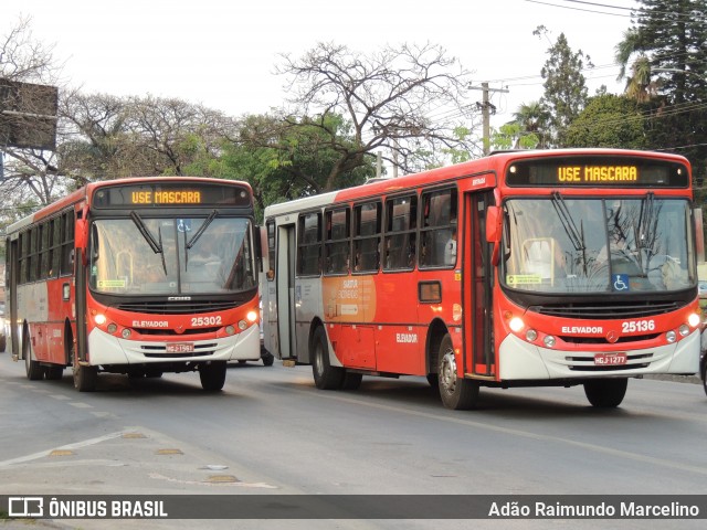 Autotrans > Turilessa 25136 na cidade de Belo Horizonte, Minas Gerais, Brasil, por Adão Raimundo Marcelino. ID da foto: 8629635.