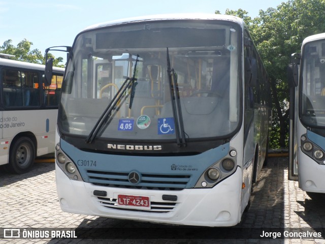 Transportes Futuro C30174 na cidade de Rio de Janeiro, Rio de Janeiro, Brasil, por Jorge Gonçalves. ID da foto: 8628705.