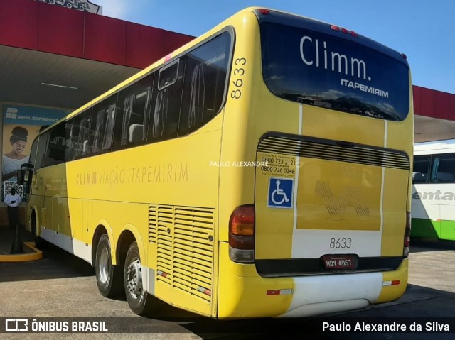 Viação Itapemirim 8633 na cidade de Ribeirão Preto, São Paulo, Brasil, por Paulo Alexandre da Silva. ID da foto: 8632195.