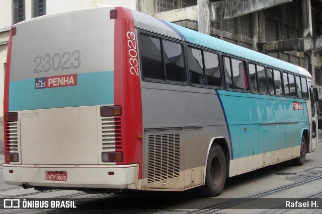 Empresa de Ônibus Nossa Senhora da Penha 23023 na cidade de Rio de Janeiro, Rio de Janeiro, Brasil, por Rafael H.. ID da foto: 8633139.