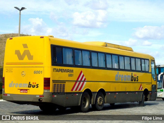 Viação Itapemirim 6001 na cidade de Jequié, Bahia, Brasil, por Filipe Lima. ID da foto: 8633649.