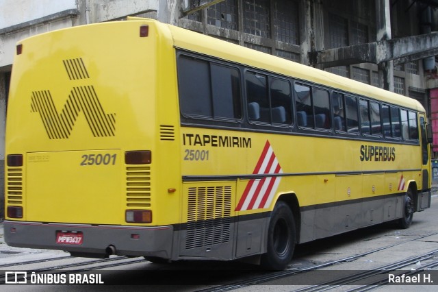 Viação Itapemirim 25001 na cidade de Rio de Janeiro, Rio de Janeiro, Brasil, por Rafael H.. Número da foto: #8632936.