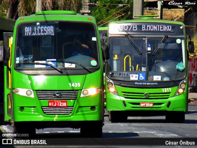 Empresa São Gonçalo 1435 na cidade de Contagem, Minas Gerais, Brasil, por César Ônibus. ID da foto: 8631341.