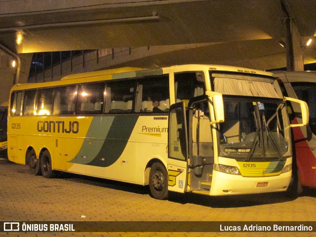 Empresa Gontijo de Transportes 12135 na cidade de Belo Horizonte, Minas Gerais, Brasil, por Lucas Adriano Bernardino. ID da foto: 8630166.