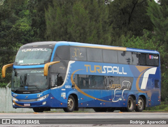 Turispall Transporte e Turismo 5800 na cidade de Conselheiro Lafaiete, Minas Gerais, Brasil, por Rodrigo  Aparecido. ID da foto: 8632412.