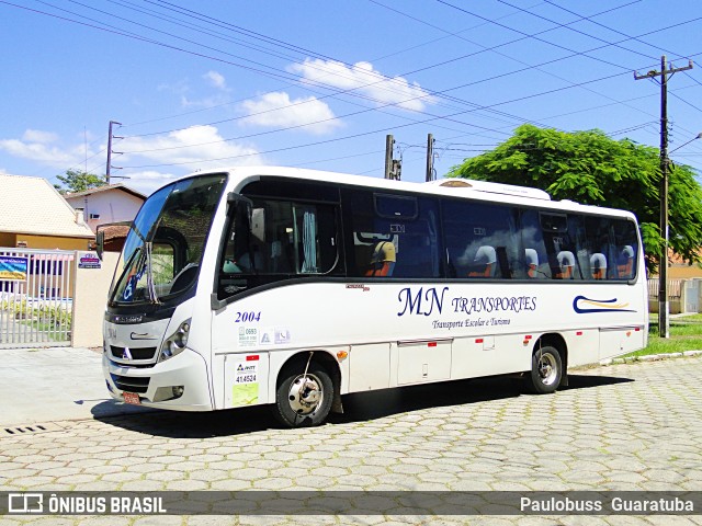 MN Transportes 2004 na cidade de Guaratuba, Paraná, Brasil, por Paulobuss  Guaratuba. ID da foto: 8632206.