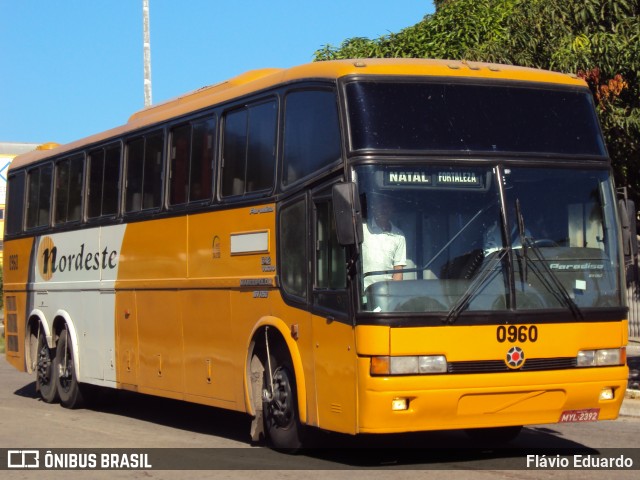 Viação Nordeste 0960 na cidade de Fortaleza, Ceará, Brasil, por Flávio Eduardo. Número da foto: #8633462.