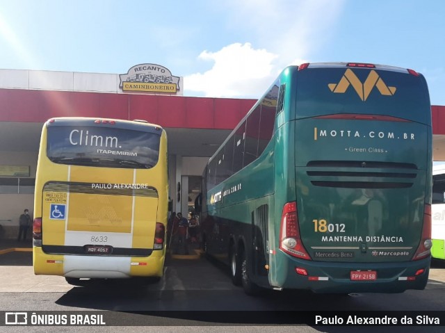 Viação Itapemirim 8633 na cidade de Ribeirão Preto, São Paulo, Brasil, por Paulo Alexandre da Silva. Número da foto: #8632186.
