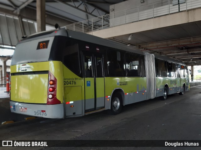 Viação Getúlio Vargas 20476 na cidade de Belo Horizonte, Minas Gerais, Brasil, por Douglas Hunas. Número da foto: #8630647.