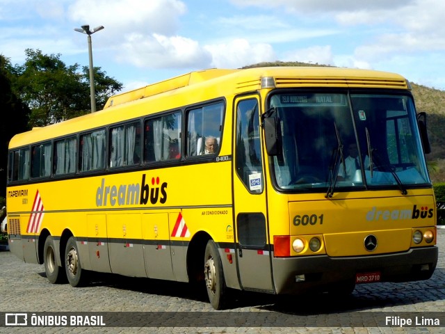 Viação Itapemirim 6001 na cidade de Jequié, Bahia, Brasil, por Filipe Lima. ID da foto: 8633659.