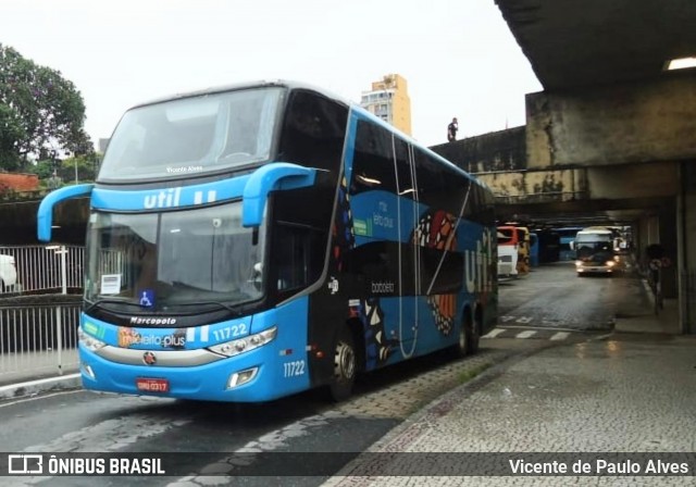 UTIL - União Transporte Interestadual de Luxo 11722 na cidade de Belo Horizonte, Minas Gerais, Brasil, por Vicente de Paulo Alves. Número da foto: #8630318.
