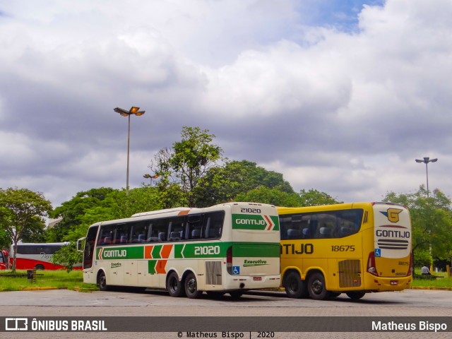 Empresa Gontijo de Transportes 21020 na cidade de São Paulo, São Paulo, Brasil, por Matheus Bispo. ID da foto: 8636432.