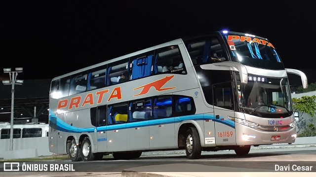 Expresso de Prata 161159 na cidade de Santos, São Paulo, Brasil, por Davi Cesar. ID da foto: 8634430.