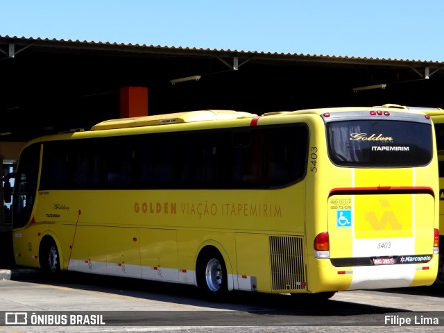 Viação Itapemirim 5403 na cidade de Vitória da Conquista, Bahia, Brasil, por Filipe Lima. ID da foto: 8636679.